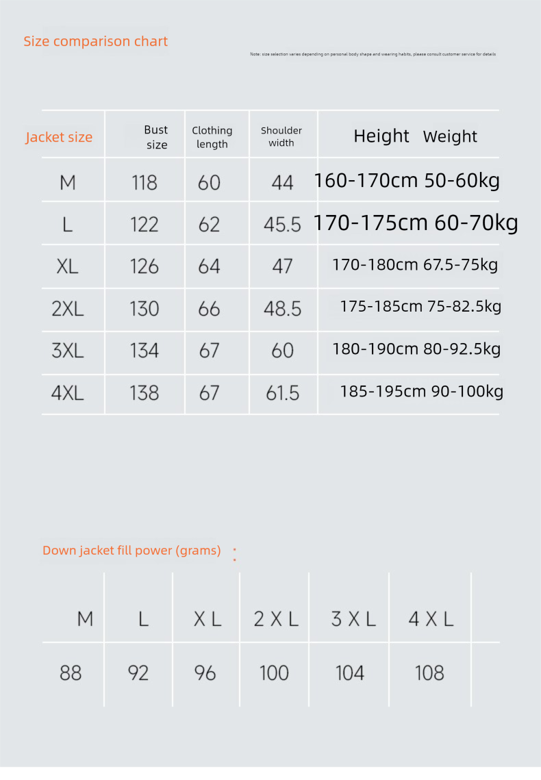 2025 Winter Zweiteilige Jacke Herren Funktionsarbeitskleidung American Casual 90% Weiße Entendaunen_voghion.com