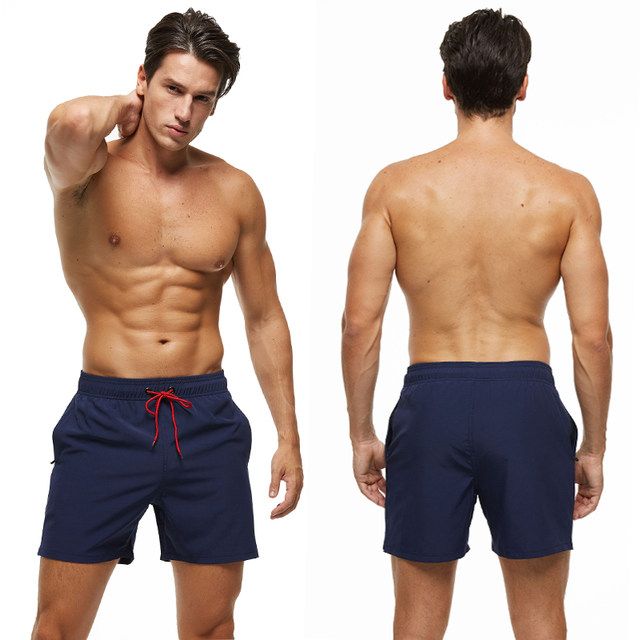Escatch Brand 2025 Herren-Stretch-Badehose, schnelltrocknende Strandshorts mit Reißverschlusstaschen und Netzfutter_voghion.com