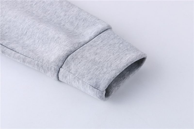 Moda Düz Renk Kapşonlu Erkek ve Kadın Polyester Peluş Günlük Spor Çift Sweatshirt_voghion.com