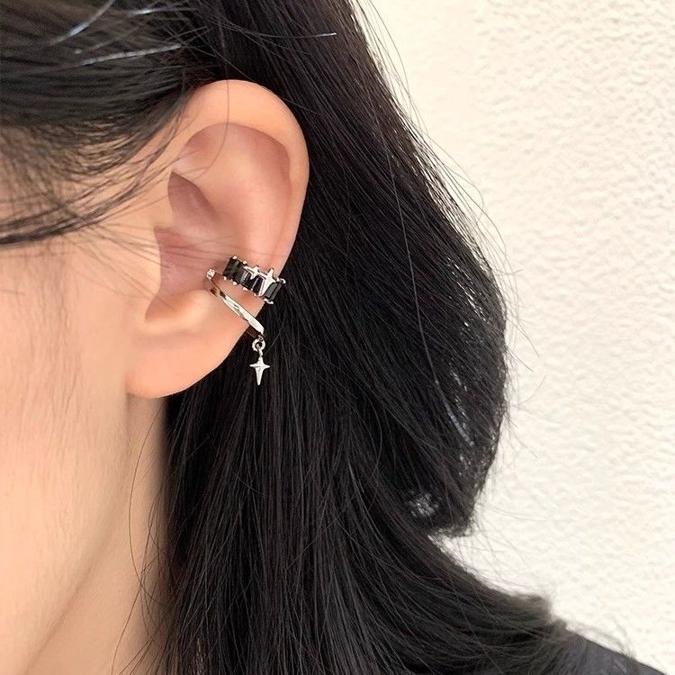 Boucles d'oreilles à clip sans piercing, bijoux d'oreilles de luxe haut de gamme, crochets, bijoux d'oreilles cool et élégants pour femmes_voghion.com