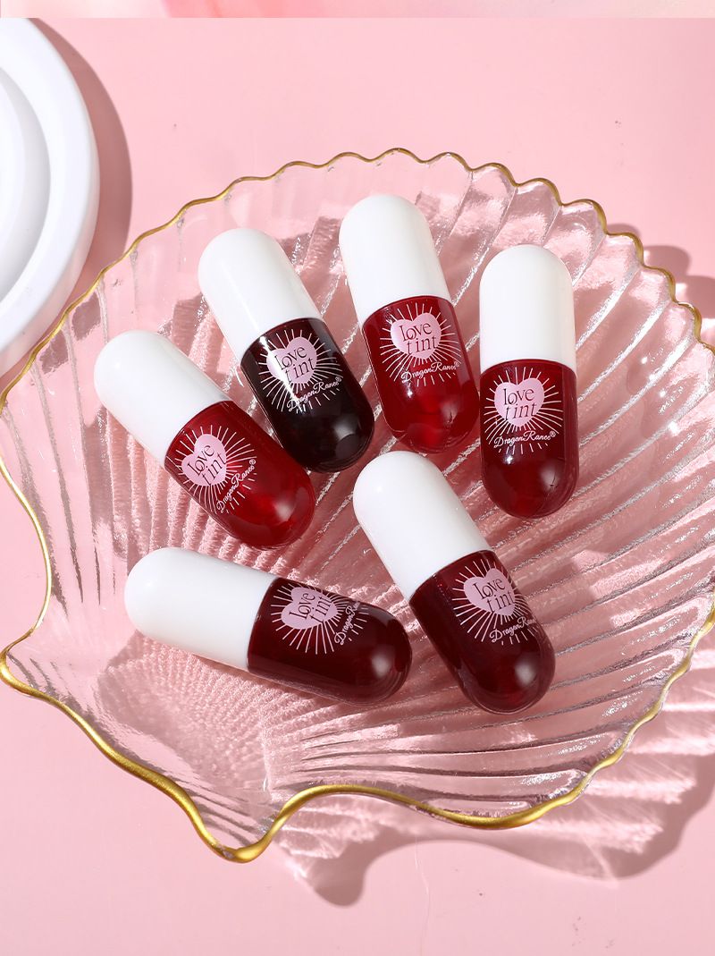Dragonranee Mirror Finish Lip Stain & Gloss per studenti - Trucco labbra brillante, impermeabile, antiaderente e a lunga tenuta, dal design adorabile._voghion.com
