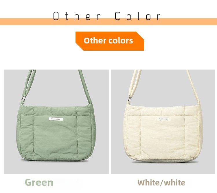 Shoulder New Autumn And Winter Models, Soft Nylon Canvas Messenger Bag, Women's Fashion Simple Lightweight Aron Sweet_voghion.com