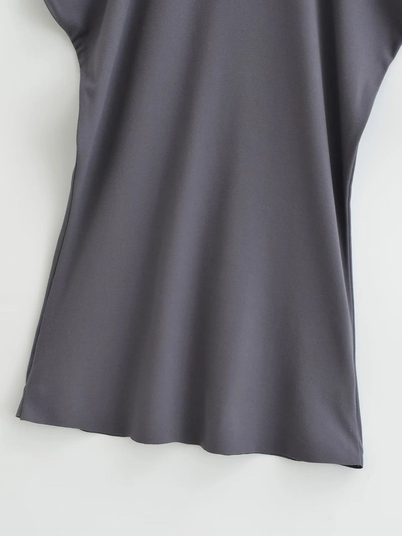 Maglietta sexy tinta unita con base spazzolata, nuova maglietta estiva a maniche corte per yoga e fitness, top elastico aderente_voghion.com
