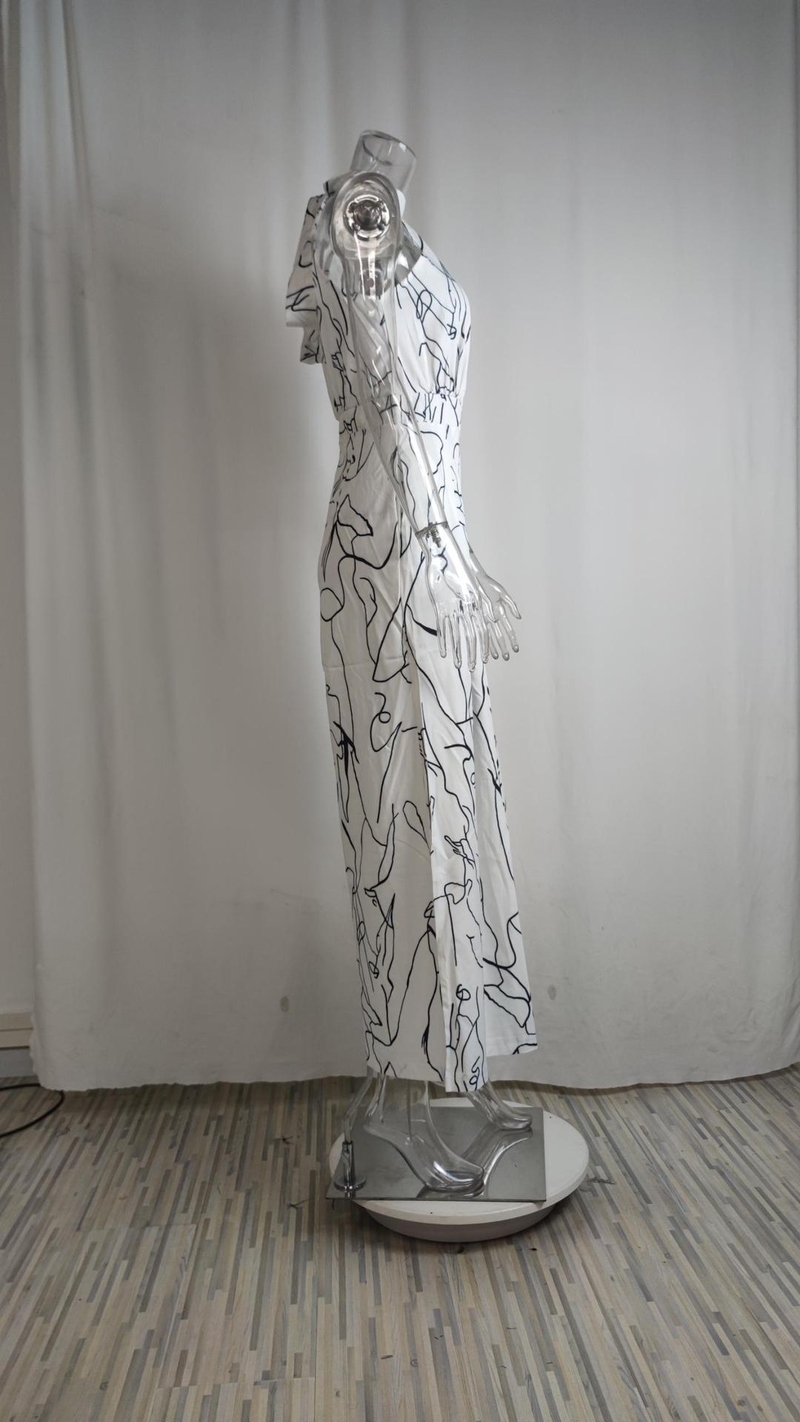 Dameklær Høy midje Strappy Ermeløs Halter Bukser Temperament Ny Jumpsuit_voghion.com