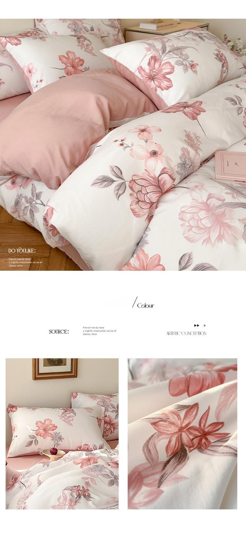 Set di biancheria da letto estiva in Lyocell Tencel, quattro pezzi, nuovo, Ice Silk, copripiumino e lenzuolo con angoli, tre pezzi_voghion.com