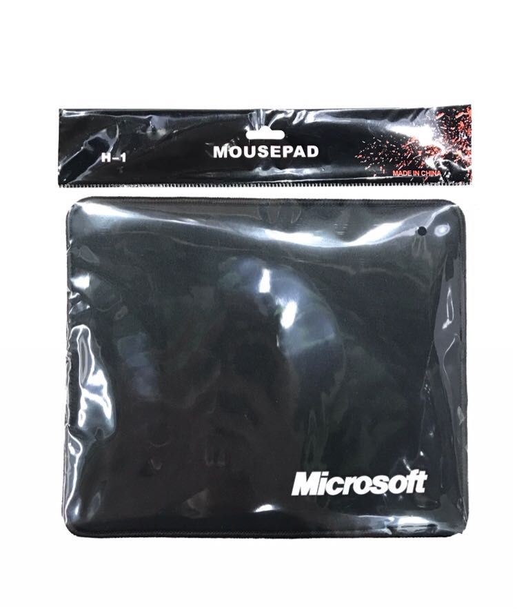 Ongeëvenaarde kwaliteit Pure Black Precision 4mm desktop muismat_voghion.com