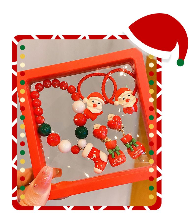 Heißer Verkauf Weihnachten Armbänder Handgemachte Armbänder Bunte Armbänder Weihnachten Geschenke Vielseitig Schmuck kinder Zubehör_voghion.com