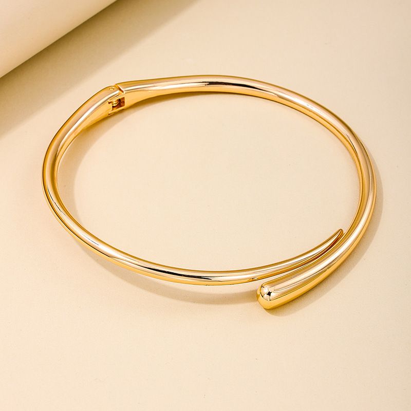 Women's Jewelry Retro Simple Style Heavy Metal Cold Style Punk Hip Hop Street Collar Commuting All Match_voghion.com