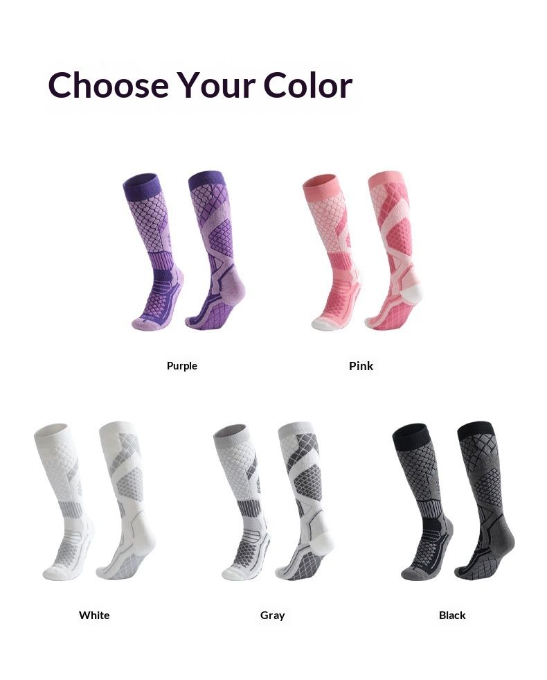 Surge Surge Winter-Kompressionsski für Damen und Herren, Radfahren, Bergsteigen, winddicht, kältebeständig, warm, langer Schlauch, schnelltrocknend_voghion.com