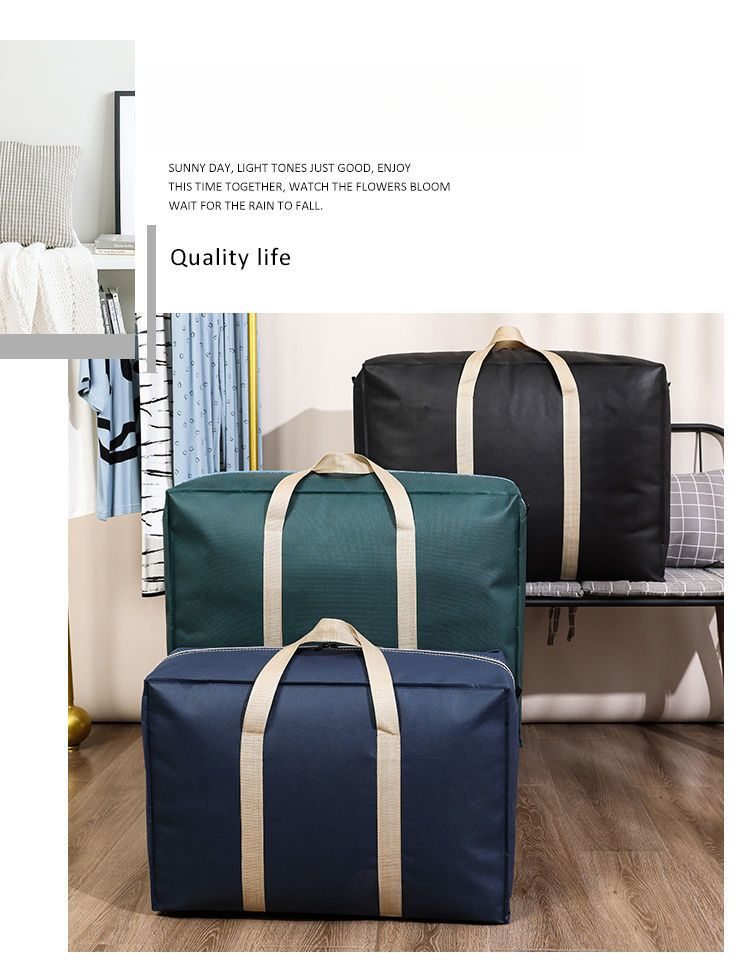 Moving Handheld Large Capacity Moisture-Proof Dustproof Student Storage Back-to-School Departure Bag Organizer New 2025_voghion.com