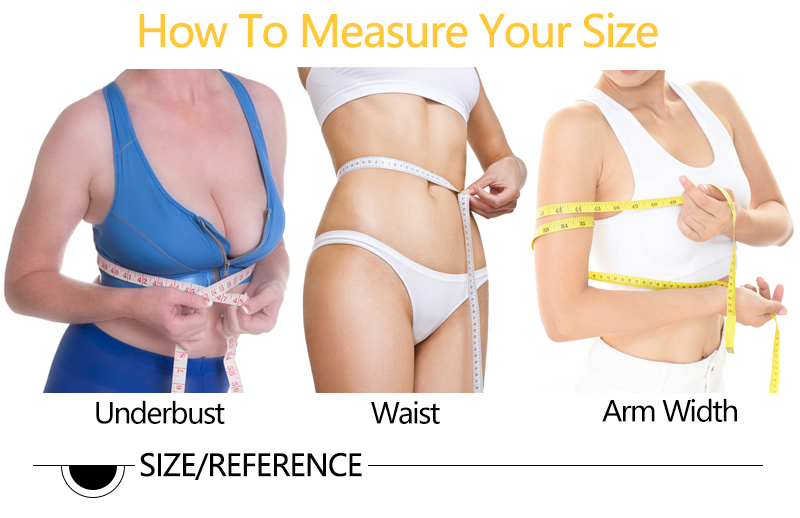 Erme Armkompresjon Kvinner Vekttap Overarm Slanking Shaper Holdningskorrigerer Topp Shapewear Post Surgic_voghion.com