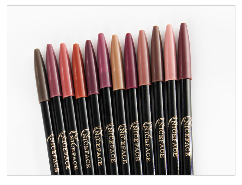 Beat one to threeNude Matte Lipstick Pen Retouching waterproof lip liner 12 colors available_voghion.com