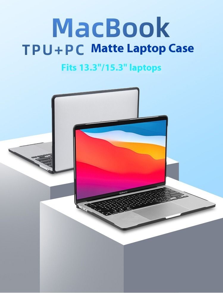 Funda protectora para portátil Macbook Pro Air13 de 14 pulgadas Funda protectora Funda mate_voghion.com