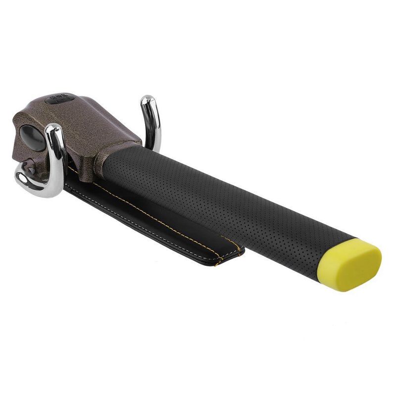 Steering Wheel Anti-Theft Alarm Airbag Universal Car Self-Defense Lock_voghion.com