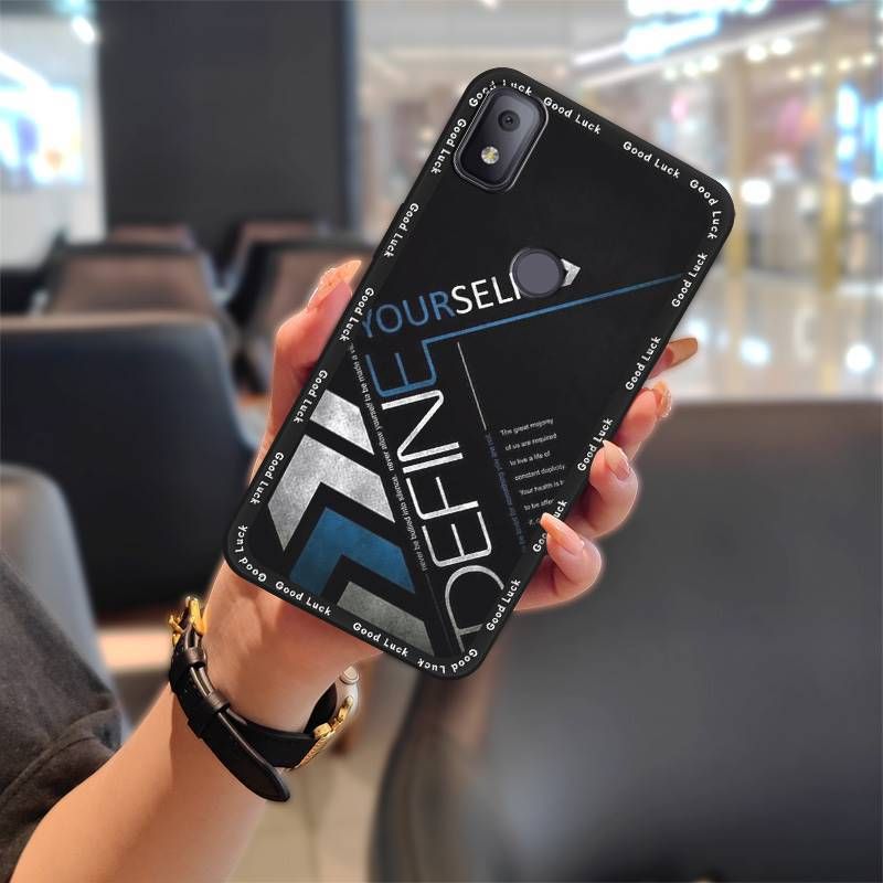 Suitable For TCL Phone Quality Anime Couple Creative Cartoon Silicone Trendy Soft Case Funny Graffiti Luxury Female_voghion.com