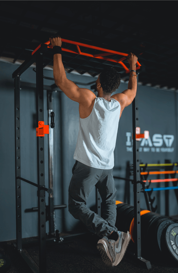 Multi-functional Power Cage,Home Adjustable Pullup Squat Rack 1000Lbs Capacity Comprehensive Fitness Barbell Rack_voghion.com