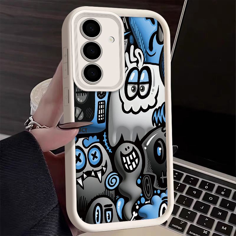 Custodia morbida per telefono Graffiti Wall Cool per Samsung Galaxy S23 S22 S21 S25 S24 S20 A35 A55 A35 15 Note 20 Plus Ultra FE 5G Cover morbida_voghion.com