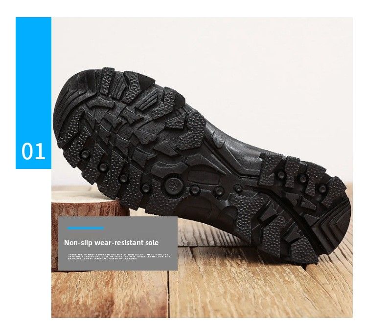 Nouvelle chaussure d'hiver chaude et épaisse avec doublure polaire, botte de neige Northeat, chaussure de voyage imperméable et résistante au froid, en coton pour homme_voghion.com