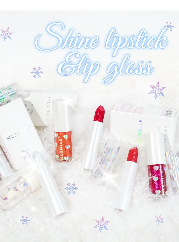Rossetto perlato, set di smalti per labbra, idratante, opaco, non facile da applicare._voghion.com