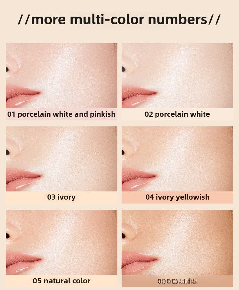 Pudaier Bestseller Matte Lightweight Breathable Foundation Stick Long-lasting Color True No-Smudge 12 Colors Available_voghion.com