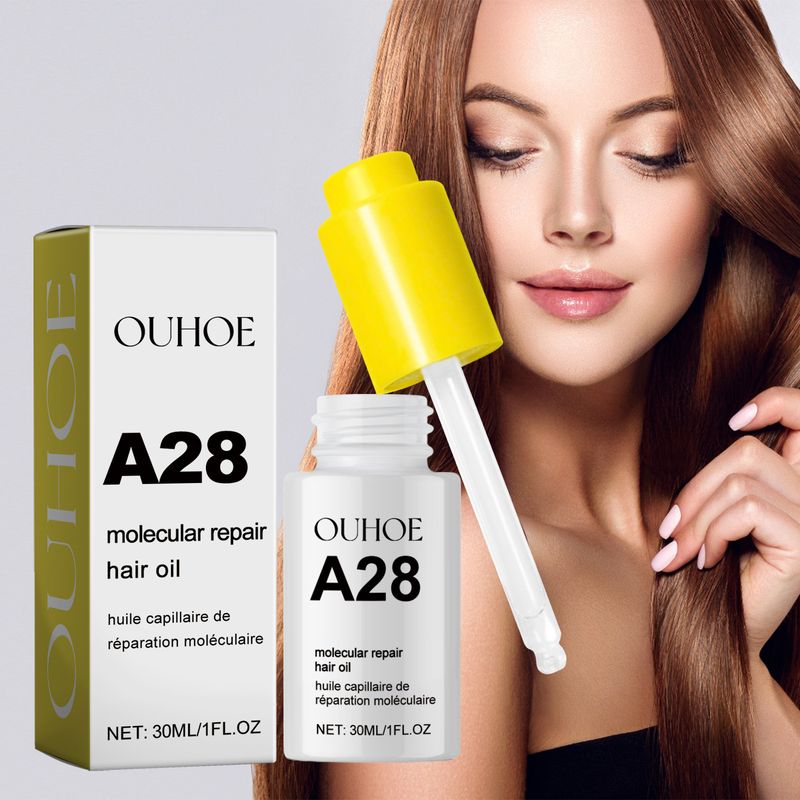 Molecular hair care essential oil, a touch of smooth, moisturizing and light hair care oil_voghion.com