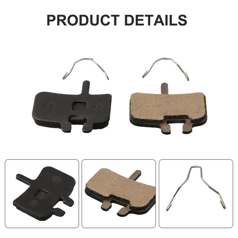 Disc Upgrade Your Bike’s Braking System with 2 Pairs of Semi Metal Resin Brake Pads for Hayes HFX9 MAG NINE HFX1_voghion.com