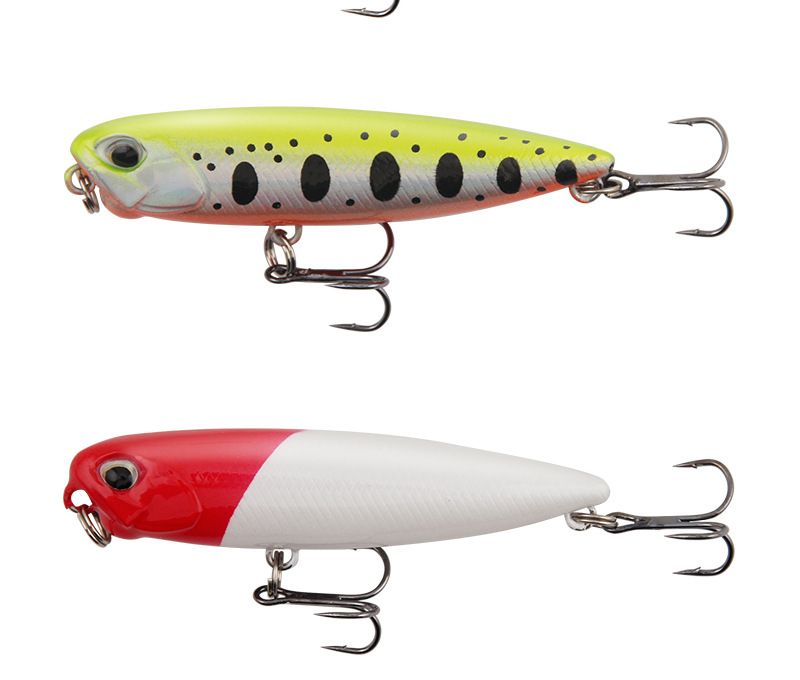 Isca nova isca flutuante de longa distância, isca de lápis, isca de perca, isca de peixe, pesca marítima de água doce, equipamento de pesca_voghion.com