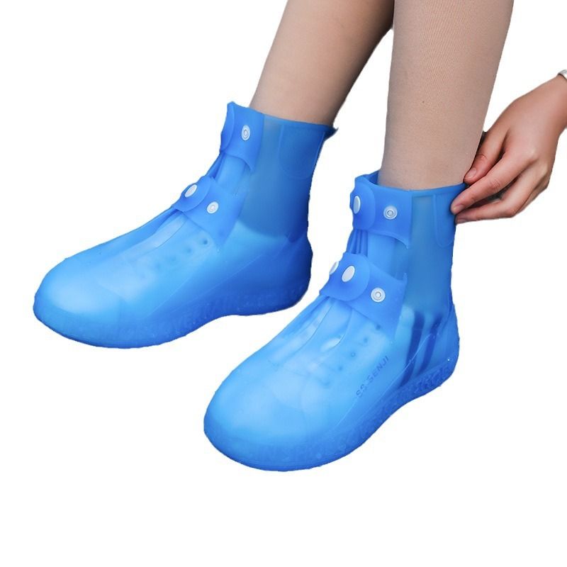 Regenfeste, verdickte, abriebfeste und wasserdichte Überschuhe für Herren, Damen und Kinder – ideal für Regenstiefel._voghion.com