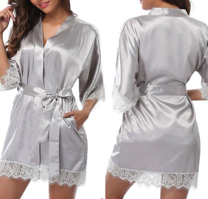 Hot Selling Lingerie Sexy Ice Silk Plus Size Nightdress_voghion.com