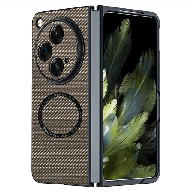 Oppo Original Hülle magnetische kabellose Laderüstung stoßfeste 360-Kamera-Schutzhülle für Find N3 N2 Flip_voghion.com