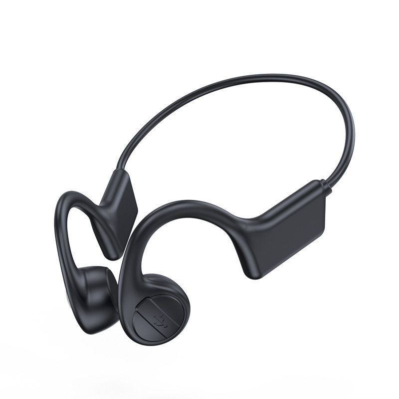 Jinyun X7 Kemik İletimli Bluetooth Bağlantı Noktalı Kulaklık Ağır Kulaklık, Uzun Pil Ömrü ve Kulak İçi Sarkma Olmamasıyla_voghion.com