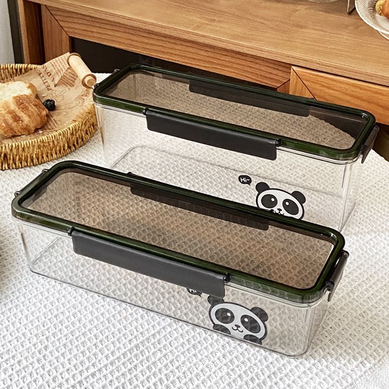 Household Storage Rectangular Hanging Noodle Plastic Refrigerator Kitchen Sealed Fresh-Keeping Box With Lid Food Grade_voghion.com