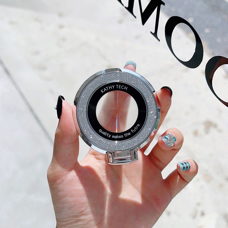 New Adhesive Universal Creative Fixed Ring Holder Desktop Metal Phone Stand_voghion.com