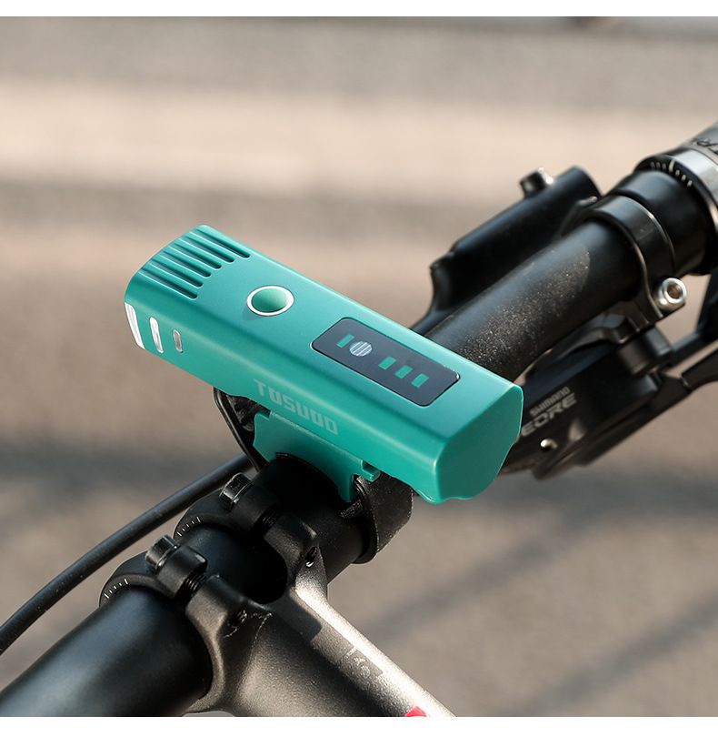 Deportes y entretenimiento Faro de montaña para ciclismo nocturno Linterna recargable Impermeable Equipo de ciclismo Accesorios_voghion.com