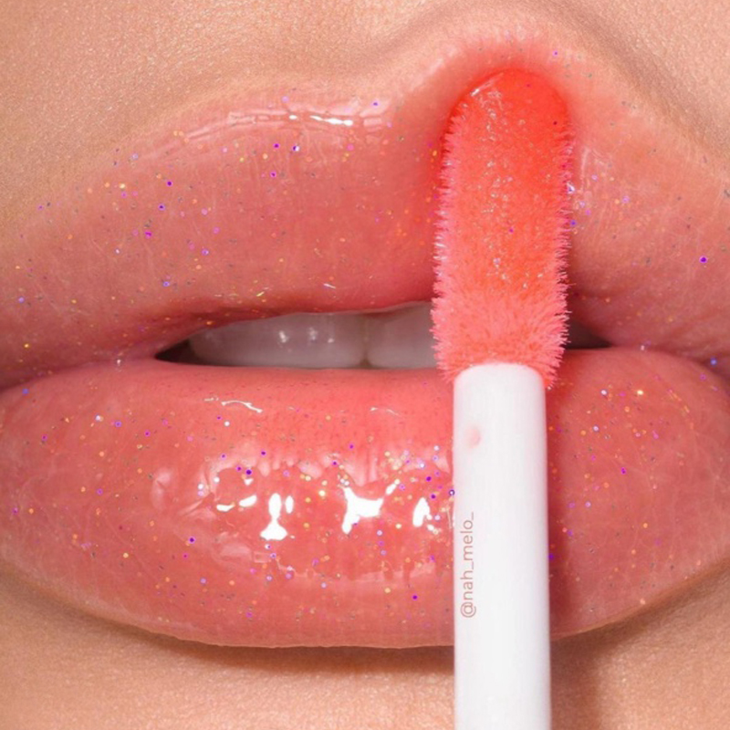 Gelatina Lip Glitter Olio Idratante Duraturo Lucidalabbra Specchio Acqua Lip Glow Olio Colorato Non appiccicoso Trasparente Liq_voghion.com