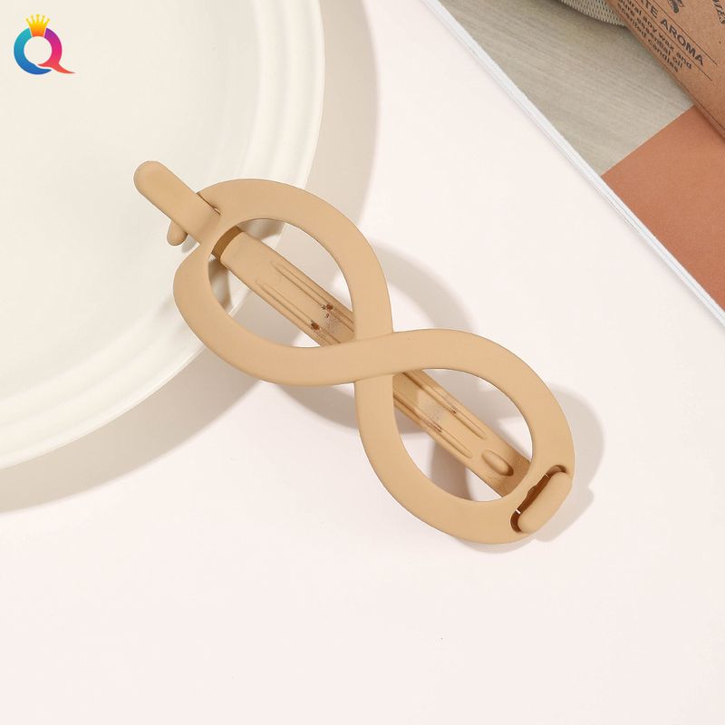 Fermaglio per capelli in policarbonato opaco - Elegante fermaglio ovale per capelli da donna (fermagli antiscivolo per chignon, grazioso accessorio per capelli posteriori, tenuta delicata per capelli spessi)_voghion.com