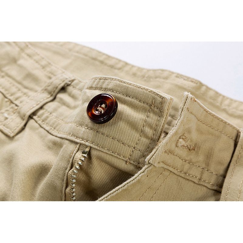 Shorts cargo masculinos de verão, estilo coreano, simples, leve e luxuoso, soltos e elásticos, 17351_voghion.com