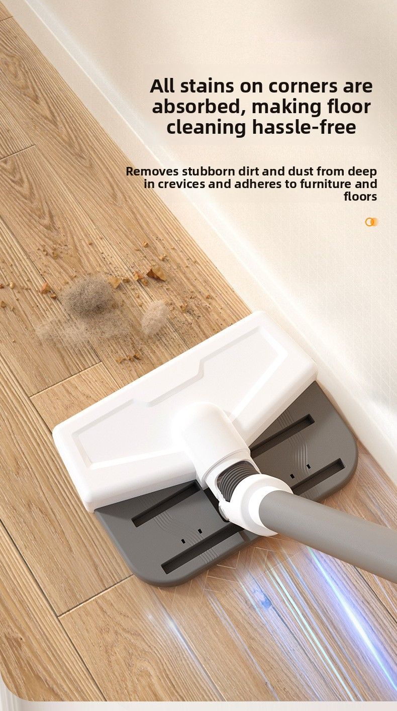 Aspirateur domestique tout-en-un sans fil intelligent anti-acariens grande aspiration lavage et remorquage aspirateur portable intégré_voghion.com