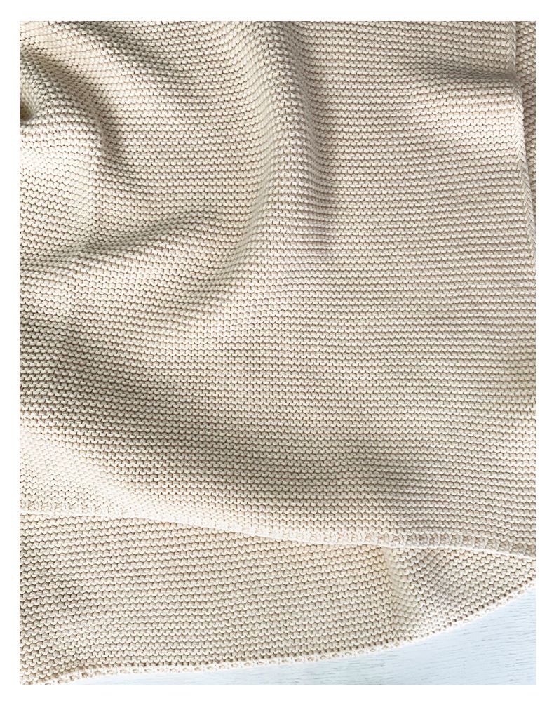 Nieuwe lange effen kleur katoenen gebreide comfortabele outdoor camping Instagram-hoes kantoordeken_voghion.com