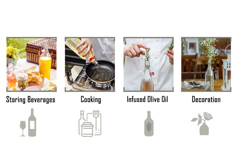 RYYD Flaschen mit Schwingverschluss – 6er-Pack 500 ml|Brauen & Ölen|EU-Lebensmittelecht_voghion.com