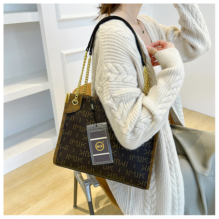 Borsa di marca Tide Texture Borsa a tracolla presbite europea e americana con tracolla retrò femminile di grande capacità Ins portatile Mes_voghion.com