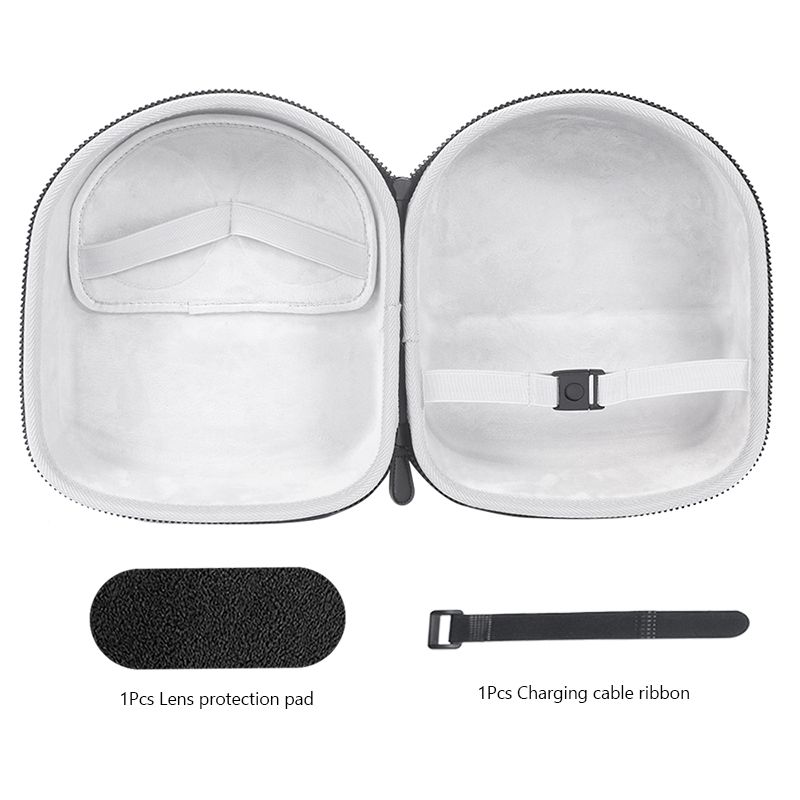 Hard EVA Travel Carrying Case Storage Box Bag for Oculus Quest/Oculus Quest 2 VR Gaming Headset and Controllers Accessories_voghion.com