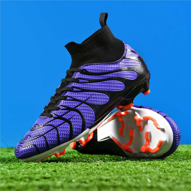 High Top Fussball Männer Hierscht TF Long AG Broken Nail Schong Fir Jongen Training Spezial Kanner Turnschlappen_voghion.com
