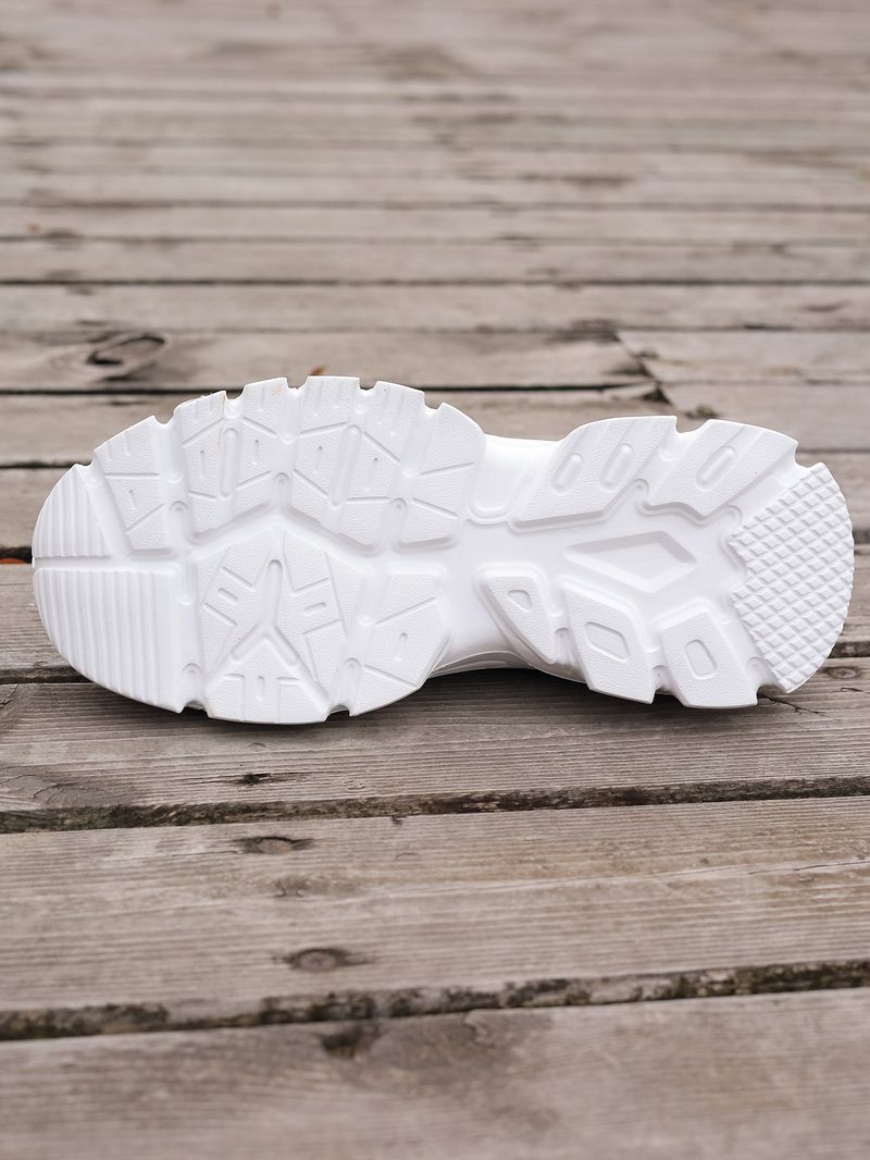 Scarpe singole sportive casual con fondo spesso traspirante Flyknit 2023 di grandi dimensioni per le donne_voghion.com