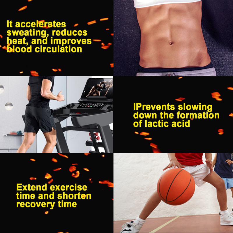 Forró izzasztó krém kalóriát éget, feszesíti a hordozható hasizmokat, karcsúsító krém férfiaknak, ajándék fitnesz testépítés edzés fittség megőrzése_voghion.com