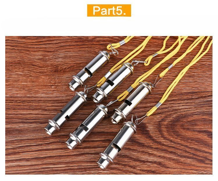 Silbato de metal de alta frecuencia para entrenamiento, salvavidas, policía, exteriores, aves, mascotas, árbitros, libre de armas nucleares, profesional, de tono alto._voghion.com