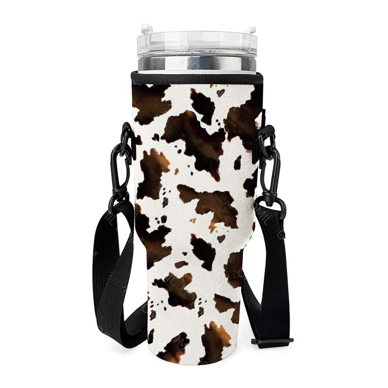 Neue 40 UNZEN Thermos Tasse Abdeckung Outdoor Sport Portable Tasse Tauchen Material Crossover Flasche Abdeckung Portable Tasse Isolierung Abdeckung_voghion.com