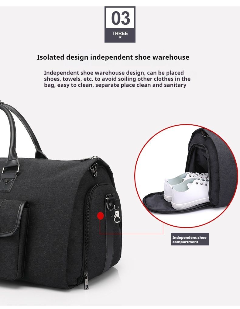 Preprosta torba za obleko iz oxfordskega blaga, potovalna torba za športe na prostem, ročna torba za shranjevanje velike prostornine, zložljiva poslovna torba_voghion.com