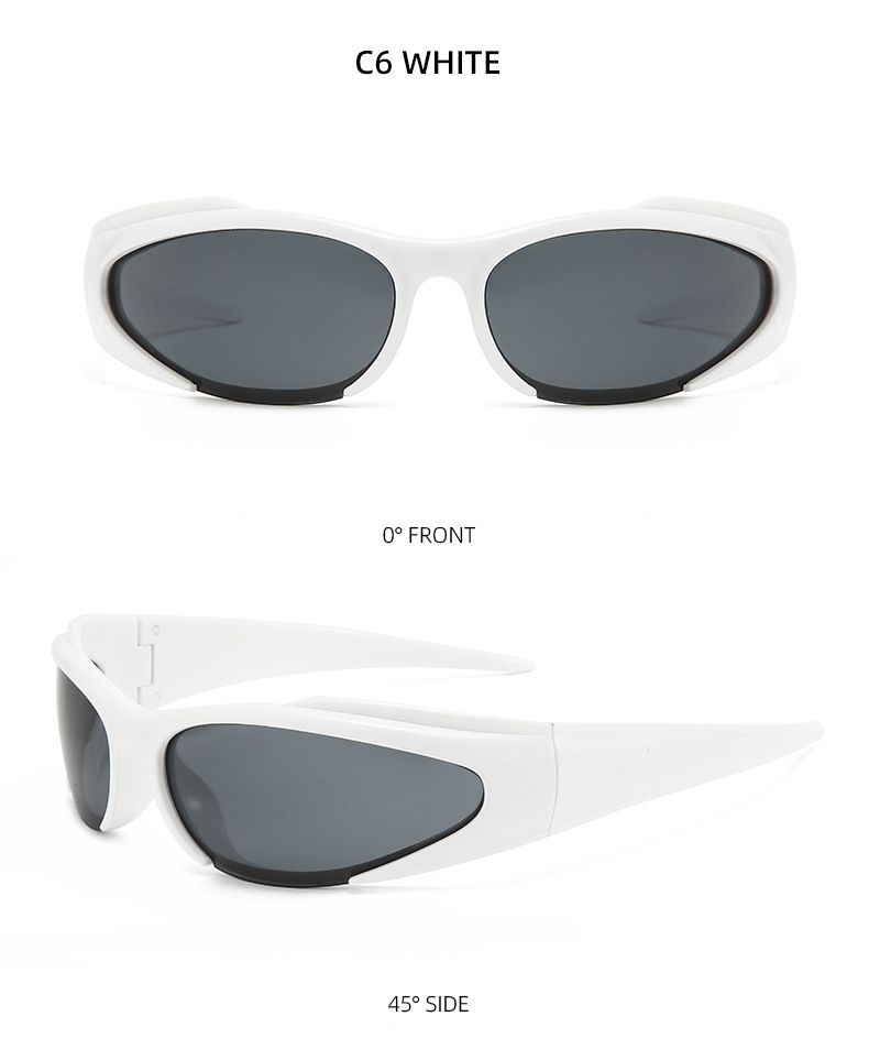 Fashion New Sports Sunglasses Y2K Outdoor Cycling Glasses Personalized Sunscreen Sunglasses_voghion.com