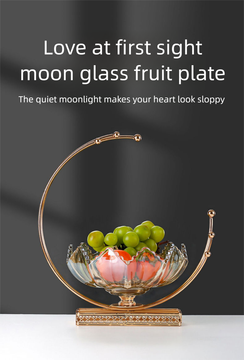 European Style Plate Light Luxury Living Room Home Modern Creative Simple High-end Coffee Table Dried Fruit Candy_voghion.com